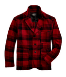 $1200 Ralph Lauren RRL Red Black Plaid Wool Twill Slim Sportcoat Jacket Blazer