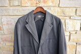 New Ralph Lauren RRL Gray Charcoal Wool Cotton Full Suit Jacket Men's 2XL XXL
