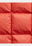 RRL Ralph Lauren 1960's Red Quilted Down Vest Jacket Coat Men's 2XL XXL