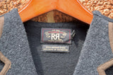 RRL Ralph Lauren Merino Wool Formal Sweater Vest Jacket Coat Mens Small S