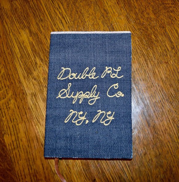 RRL Ralph Lauren 1940s Inspired Western Japanese Denim Notebook