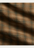 Ralph Lauren RRL Men’s Brown 1940's Plaid Cotton Camp Workshirt Men’s Medium M