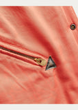 RRL Ralph Lauren Suede-Yoke Quilted Down Vest Jacket Coat Puffer Men's Large L