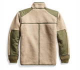 RRL New Ralph Lauren Vintage Ripstop Paneled Fleece Jacket Men's Medium M