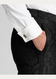 New RRL Ralph Lauren Slim Fit Jacquard Tuxedo Trouser 30 W