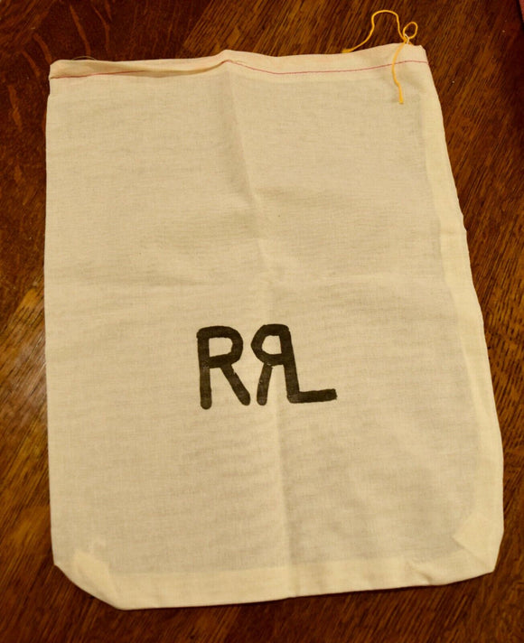 Ralph Lauren RRL Canvas Large L Gift Bag Brand New