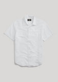 RRL Ralph Lauren 1940s Oxford Solid White Cotton Shirt Mens Medium M