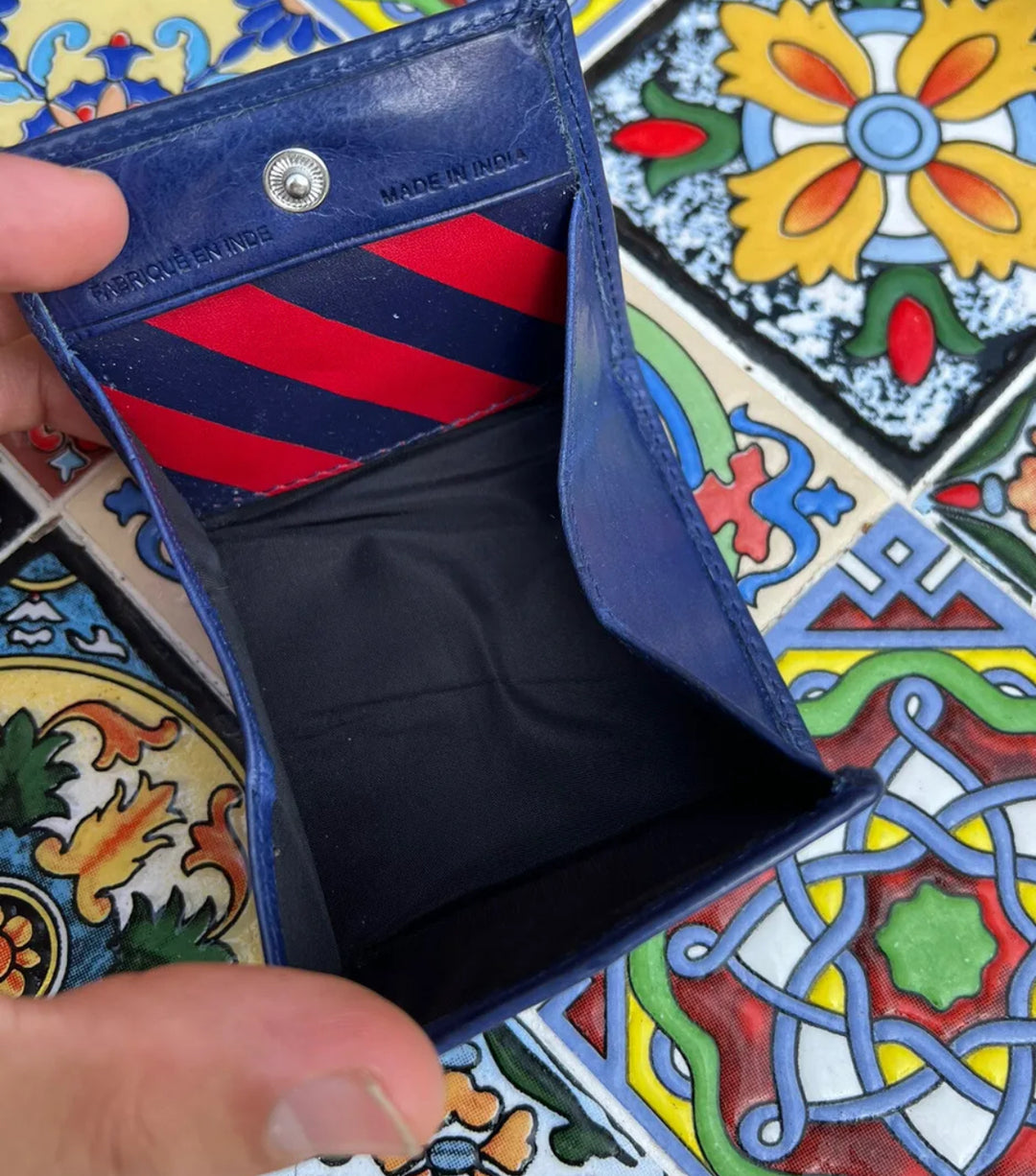 New Polo Ralph Lauren Blue Coin Wallet