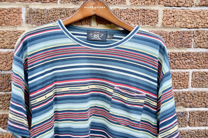 New RRL Double Ralph  Ralph Lauren Men's Southwest Striped Men's Medium M