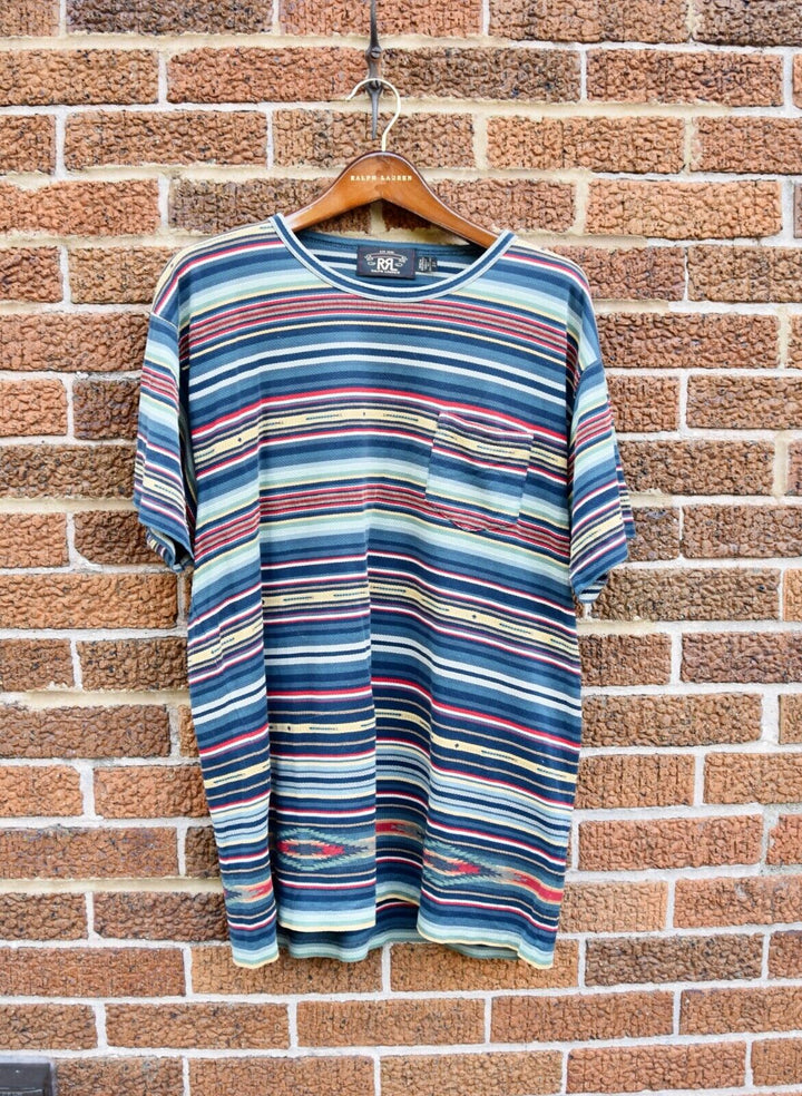 New RRL Double Ralph  Ralph Lauren Men's Southwest Striped Men's Medium M