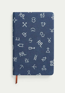 New RRL Ralph Lauren 1940s Western Ranch Cow Brand Indigo Blue Notebook