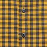 DOUBLE RL Ralph Lauren RRL Yellow & Gray Plaid Work Shirt Check Extra-Large XL