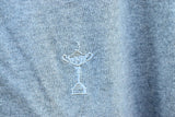 Loro Piana Grey Olympic Silk Cashmere Zip-Up Hoodie Jacket Men's Medium M