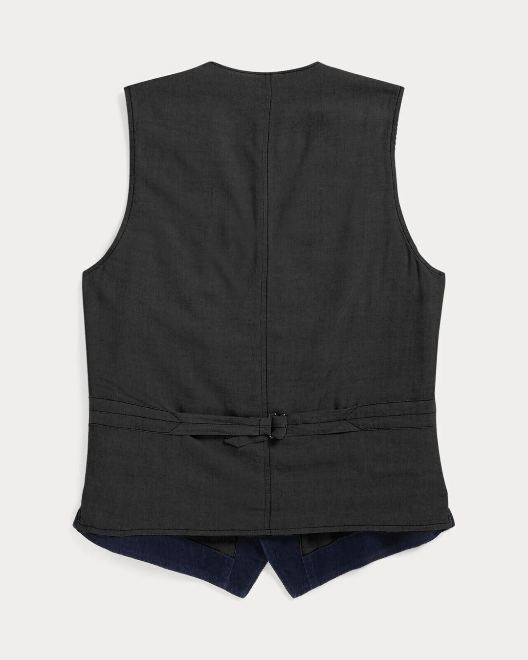 NWOT New RRL Ralph Lauren Navy Corduroy Indigo Vest Men's Extra-Large XL