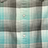 RRL Ralph Lauren Plaid Southwestern Wrangler Plaid Western Shirt Men's Medium M