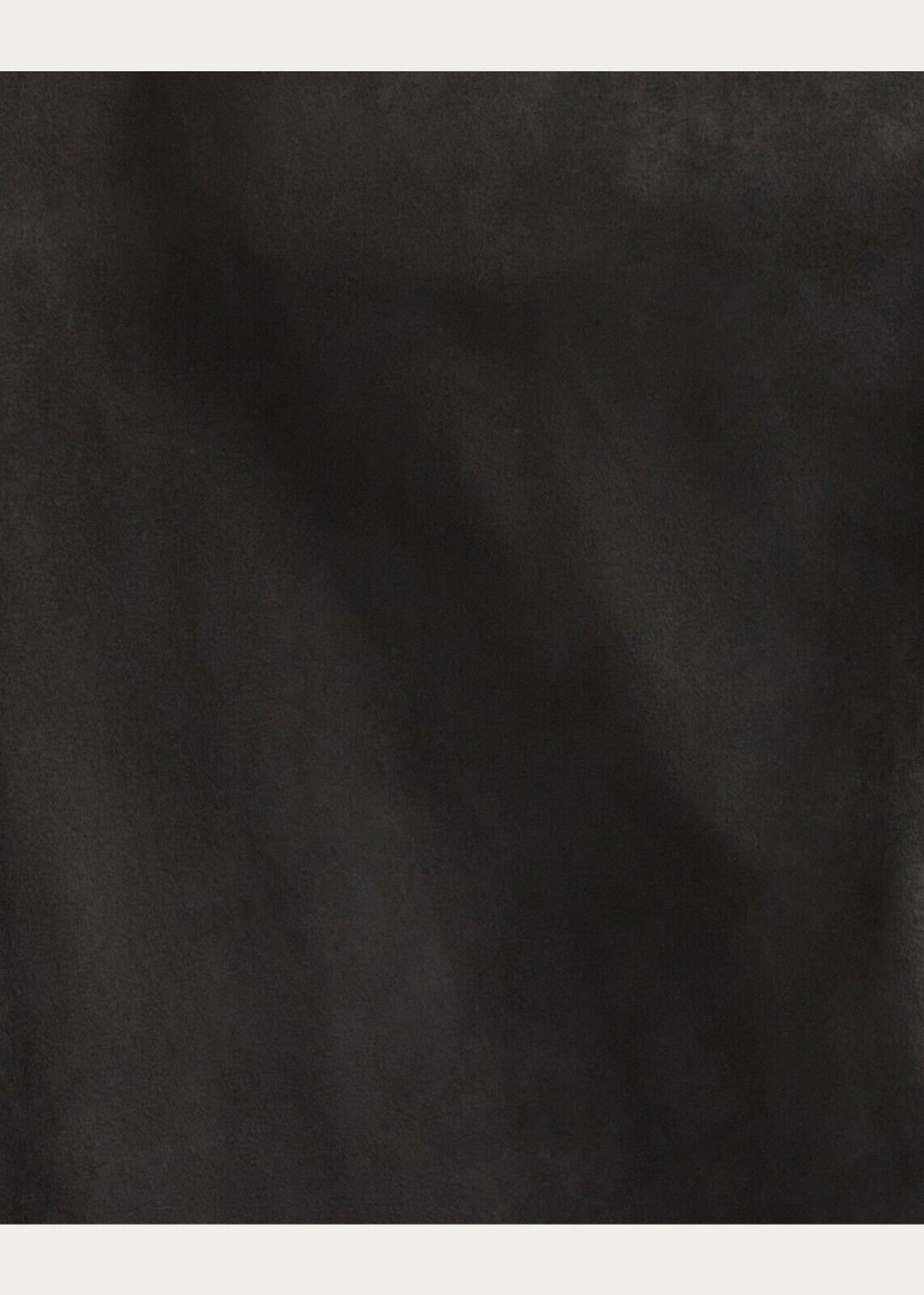 RRL Ralph Lauren Black Leather Western Suede Shirt Jacket Men's 2XL XXL