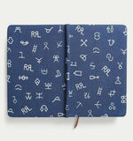 New RRL Ralph Lauren 1940s Western Ranch Cow Brand Indigo Blue Notebook