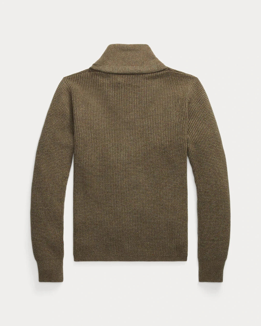 RRL Ralph Lauren 1930's 100% Cashmere Olive Green Shawl Cardigan Men's Medium M