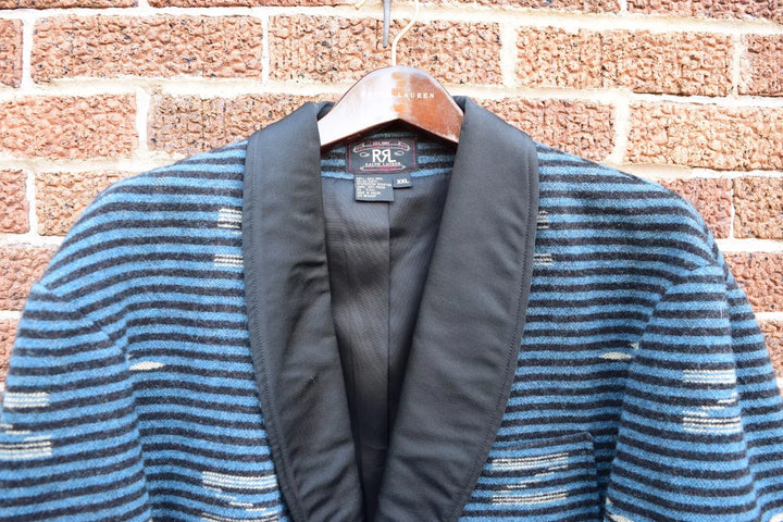 New RRL Ralph Lauren Wool Western Blanket Southwestern Jacket Men's 2XL XXL
