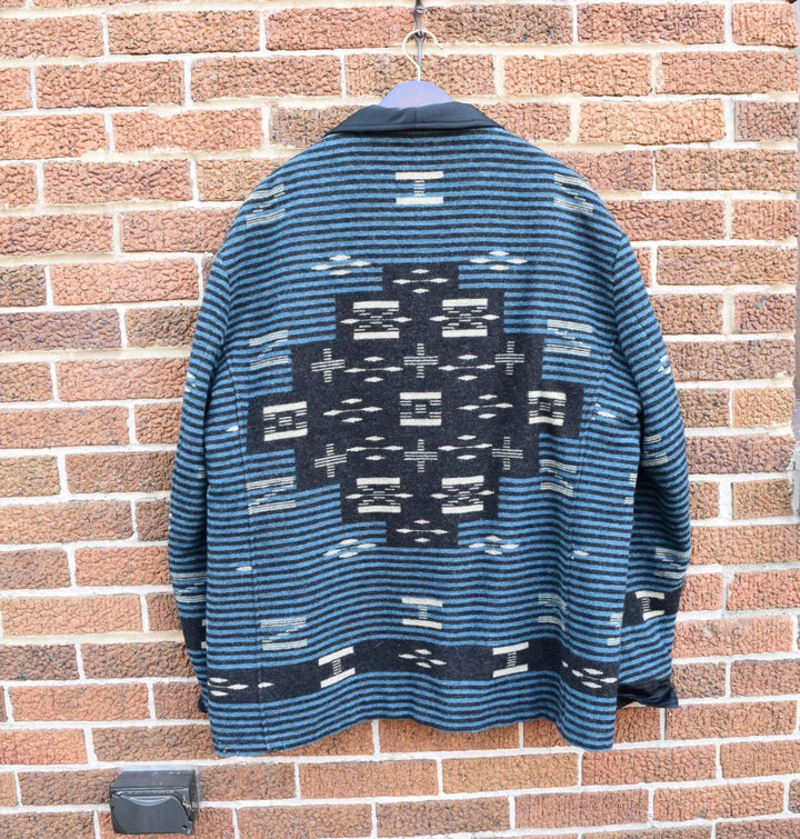 New RRL Ralph Lauren Wool Western Blanket Southwestern Jacket Men's 2XL XXL