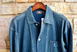 RRL Ralph Lauren Engineer WWII Japanese Denim Chore Jacket Men's Large L