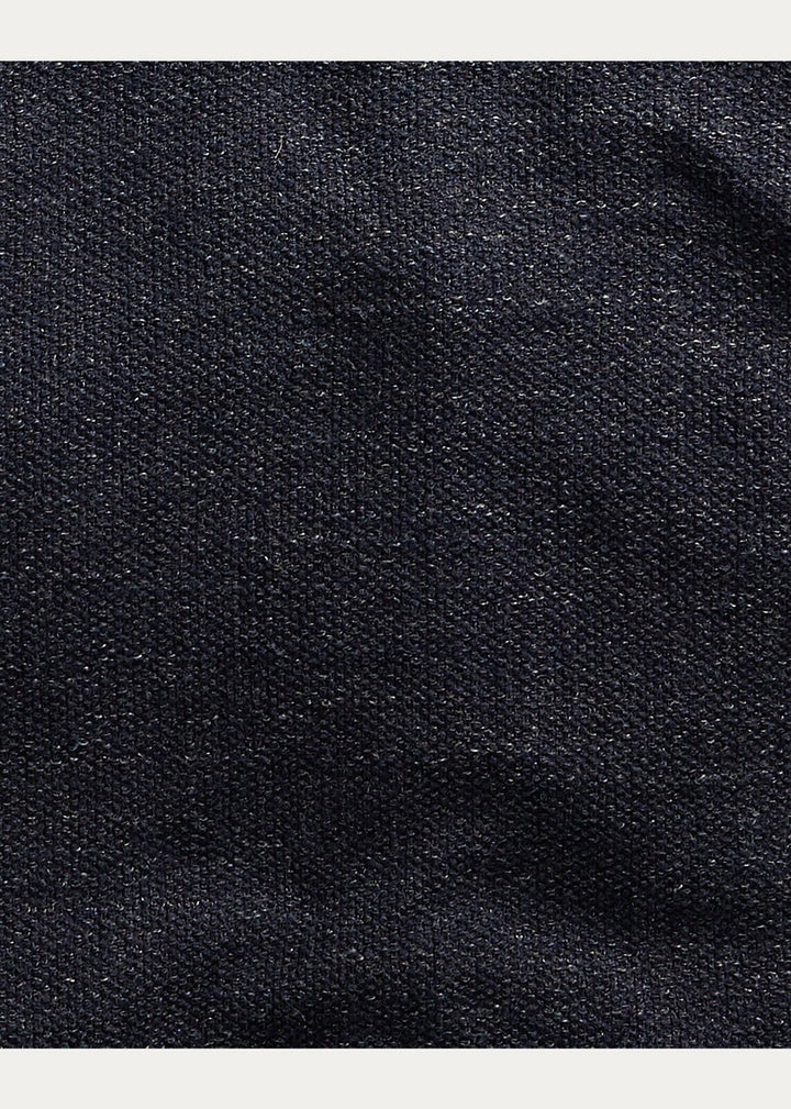 New RRL Ralph Lauren Ring-Spun Workshirt Jacket Navy Blue Indigo Men's 2XL XXL