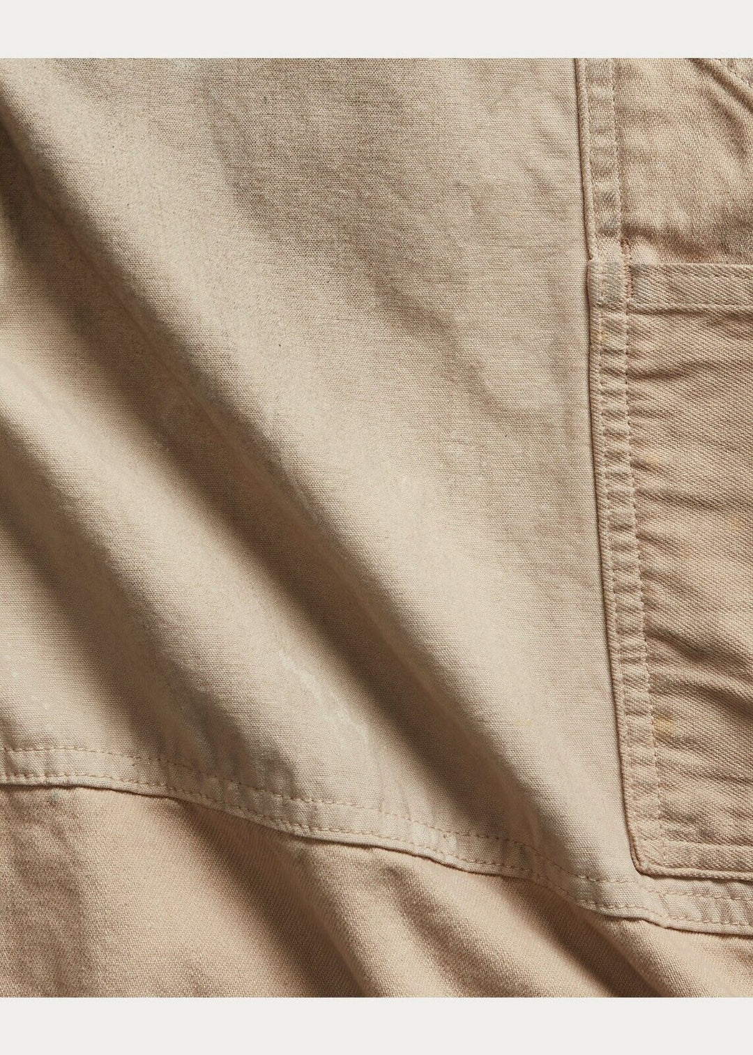 New RRL Ralph Lauren Canvas Surplus Men's S Small Canvas Overalls Distressed