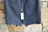 $490 RRL Double RL Ralph Lauren Navy Suit Vest Sport Chambray Vest Men's 42 R