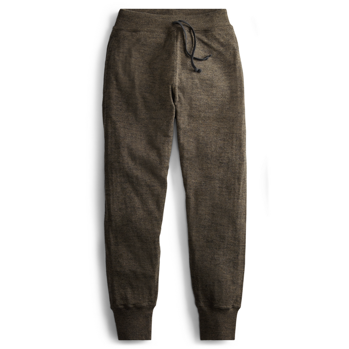 NWT RRL Ralph Lauren Olive Heather Cotton Wool Sweatpant Jogger Men's S Small