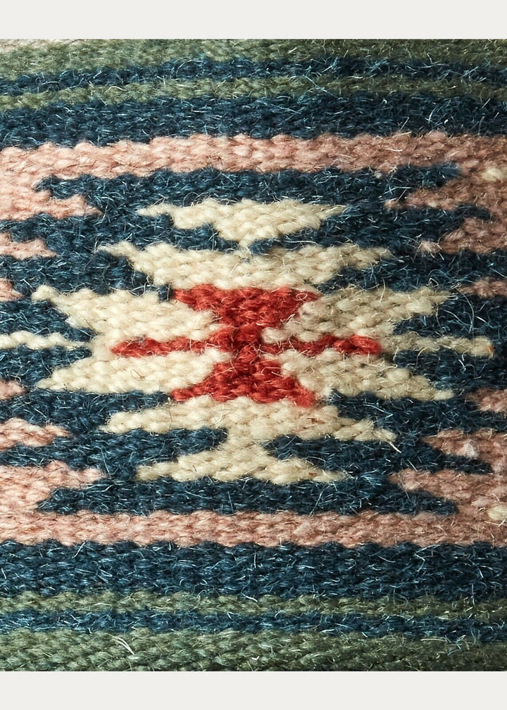 RRL Ralph Lauren Double RL Indigo Corduroy Southwestern Trucker Cap One Size