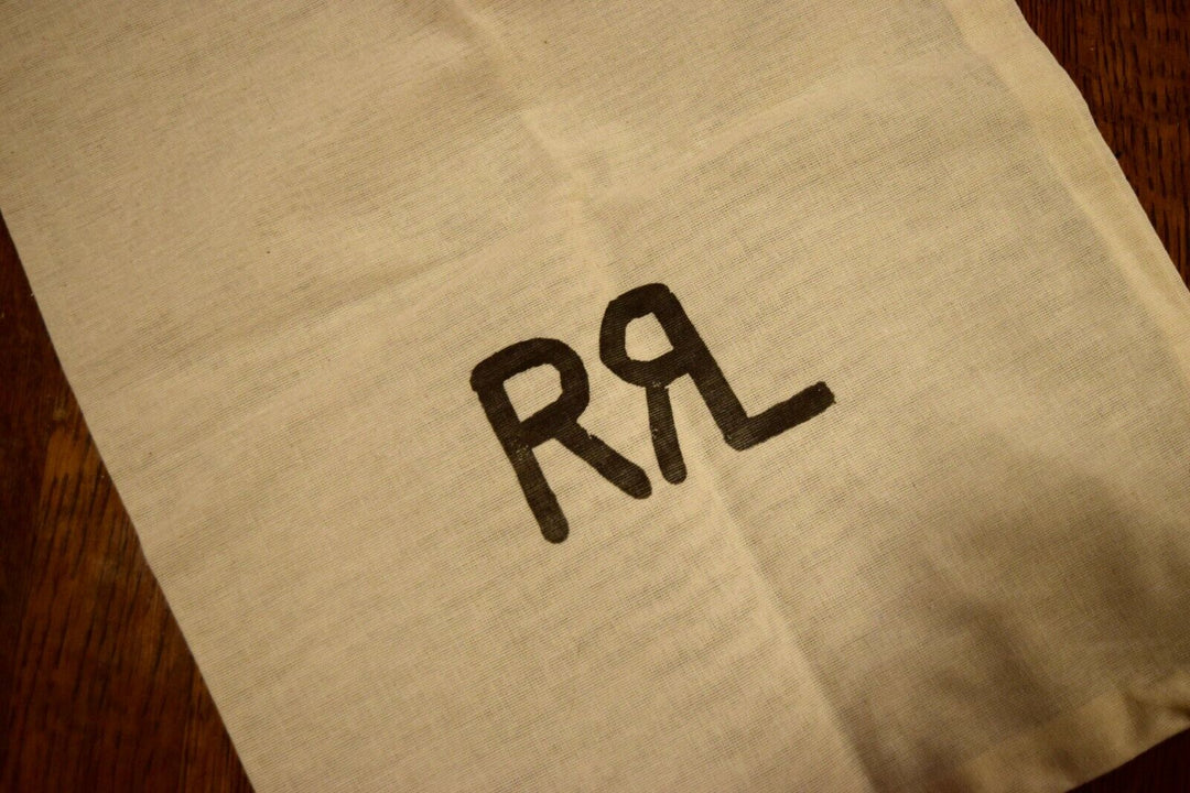 Ralph Lauren RRL Canvas Large L Gift Bag Brand New