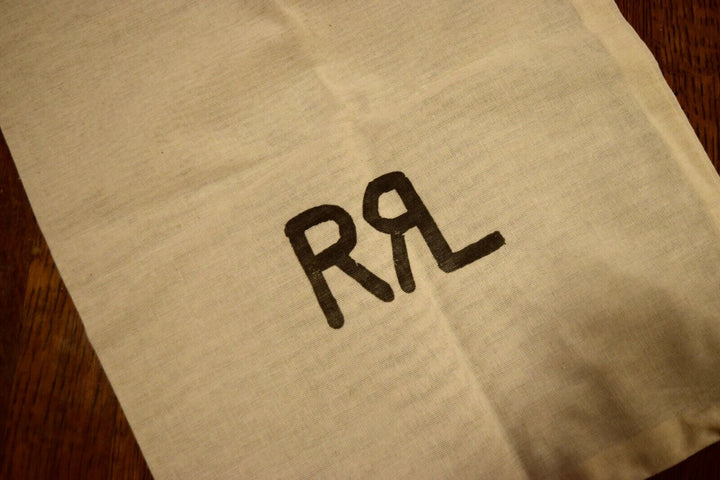 Ralph Lauren RRL Canvas Large L Gift Bag Brand New