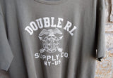 RRL Polo Ralph Lauren Green Naval Graphic Cotton Crewneck T-Shirt Men's 2XL XXL