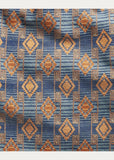 RRL Ralph Lauren Geometric Brushed Jacquard Flannel Workshirt Men's Small S