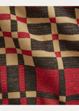 RRL Ralph Lauren 1890s Red Horse Blanket Jacquard Workshirt Jacket L Large