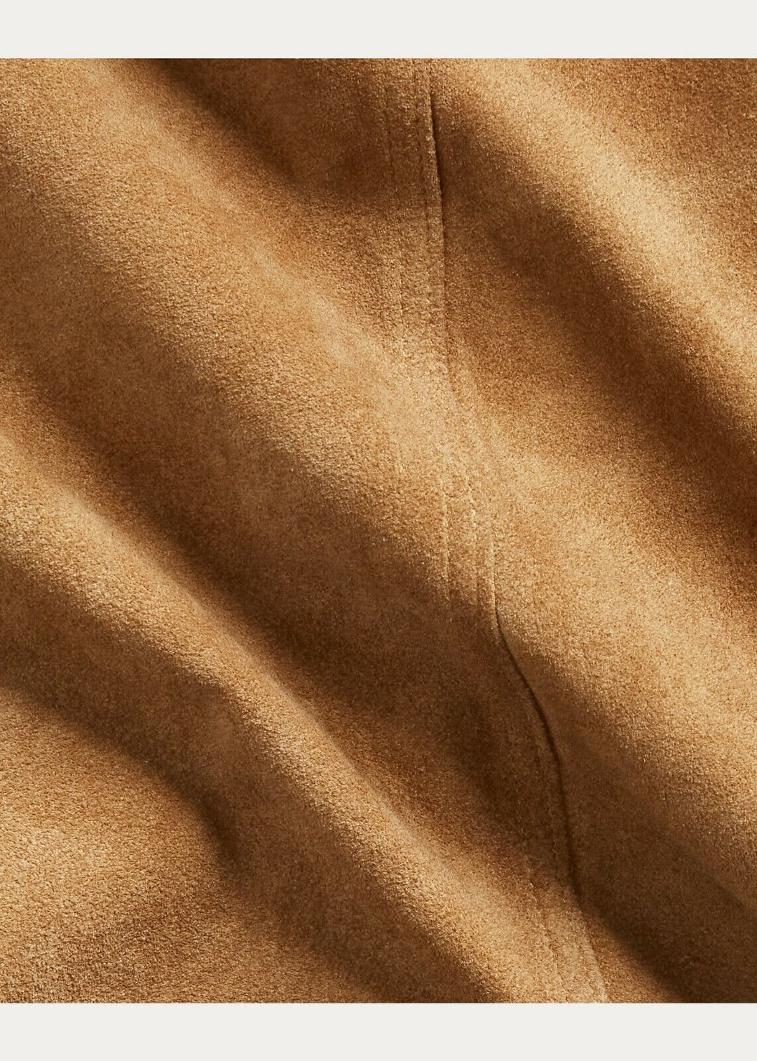 RRL Ralph Lauren Tan Suede Western Leather Snap Jacket Men's XL