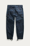 New RRL Ralph Lauren 1950s Indigo Straight Cargo High Rise Pant Men's 30x32