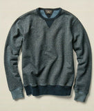 RRL Ralph Lauren Indigo Crewneck Blue Fleece Pullover Sweatshirt Men's Small S