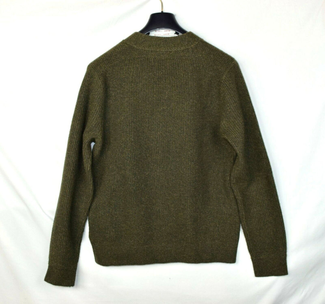 New RRL Ralph Lauren Vintage 100% Cashmere Green Cardigan Men's M Medium