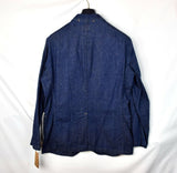 New Ralph Lauren RRL Japanese Denim Indigo Sportcoat Blazer Jacket Men's Large L