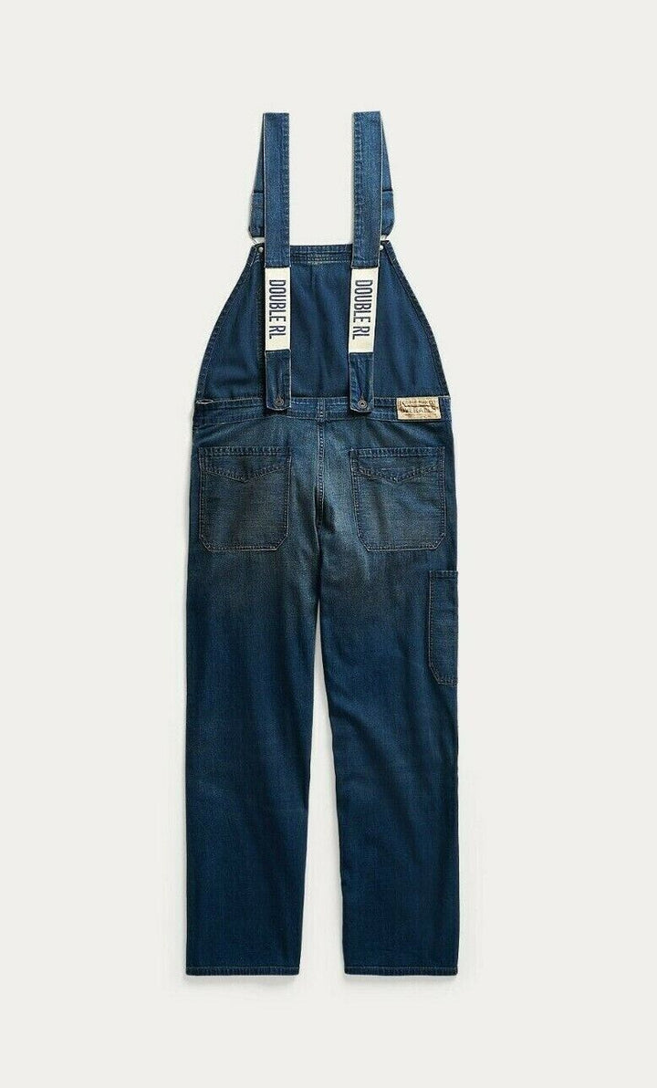 RRL Ralph Lauren 1940's Era Overalls Indigo Japanse Denim Men's Small S