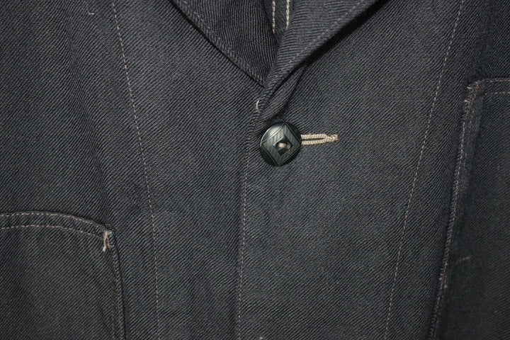 NWT New RRL Mens Wool Black Sportcoat Workwear Blazer Jacket XL Extra-Large