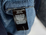 RRL Ralph Lauren Indigo Crewneck Blue Fleece Pullover Sweatshirt Men's Small S