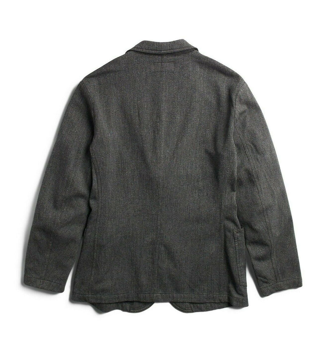 New Ralph Lauren RRL Gray Charcoal Jaspe Wool Sportcoat Jacket Men's 2XL XXL
