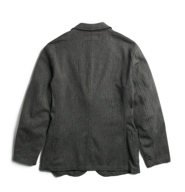 New Ralph Lauren RRL Gray Charcoal Jaspe Wool Sportcoat Jacket Men's 2XL XXL