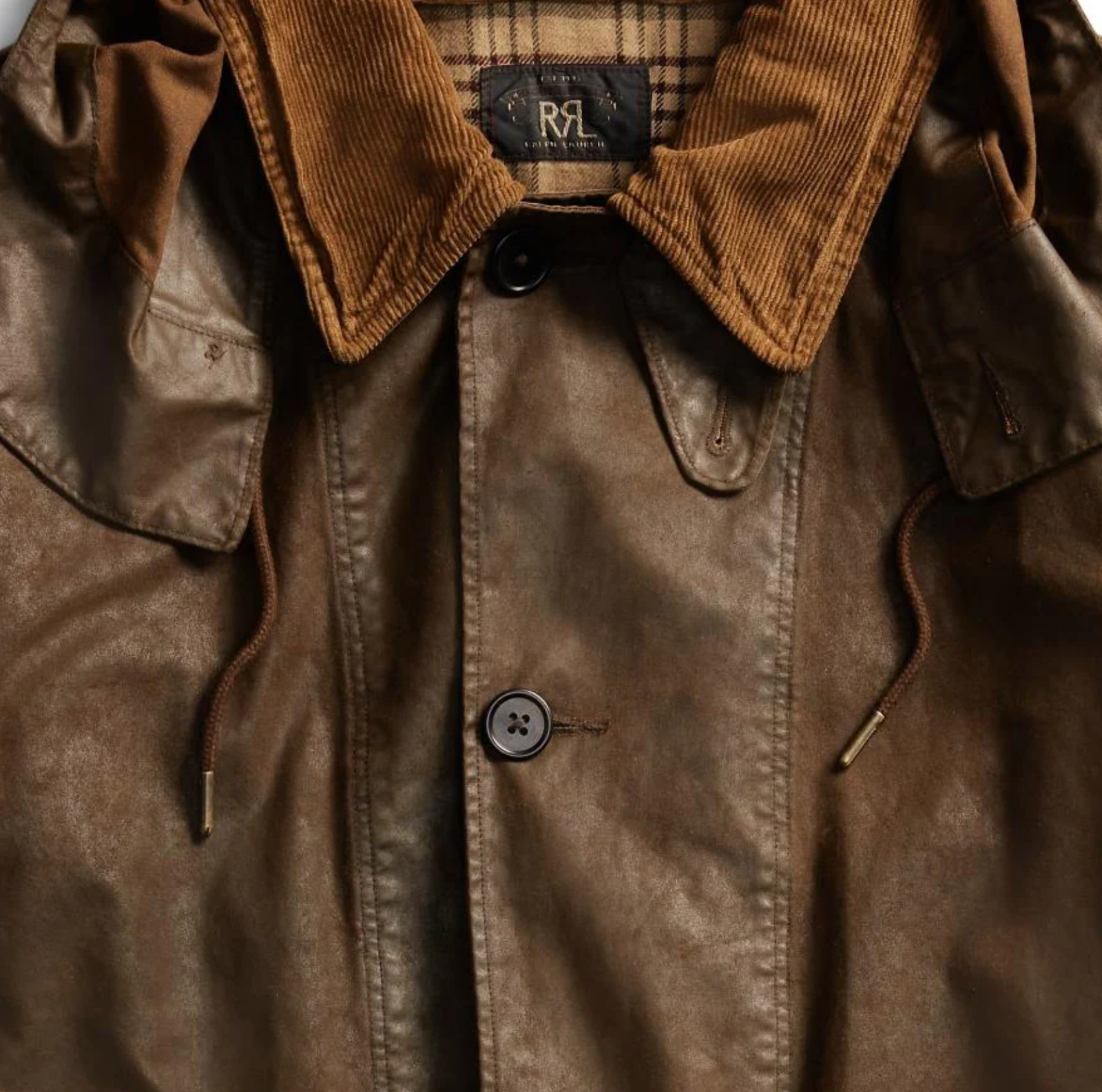 Ralph lauren waxed jacket on sale