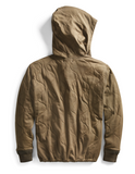 RRL Ralph Lauren WWII Inspired Quilted Cotton Jersey Hoodie 1/2 Zip Army Men's S