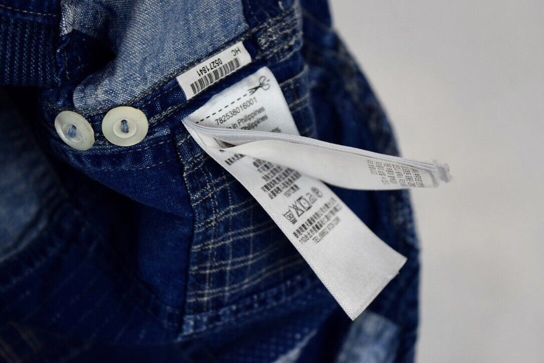 RRL Ralph Lauren Limited Edition Patchwork Work Shirt Button Men's Small S