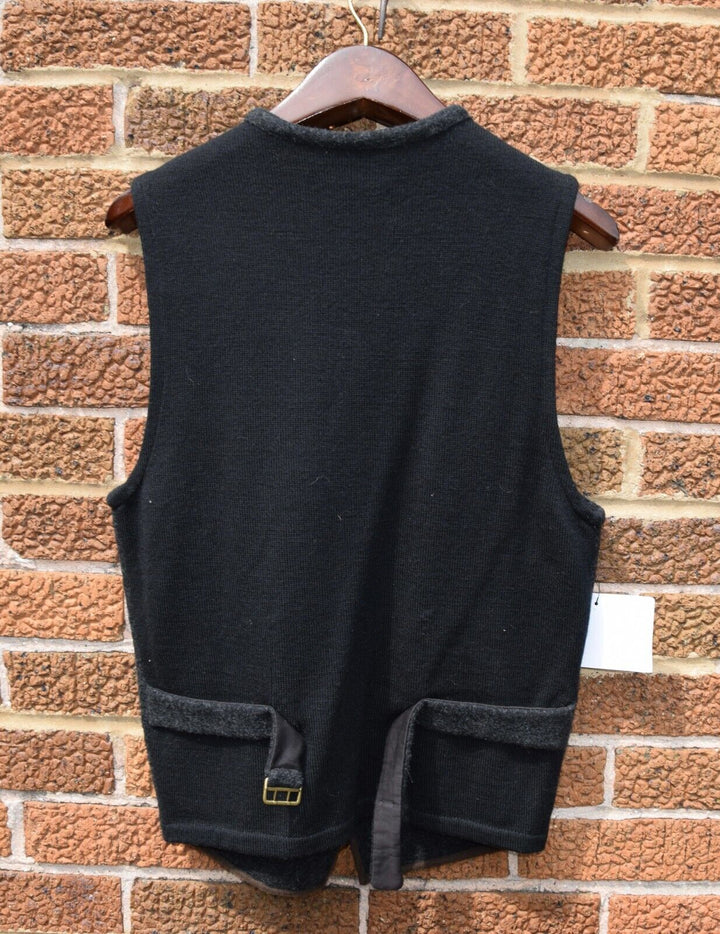 RRL Ralph Lauren Merino Wool Formal Sweater Vest Jacket Coat Mens Small S