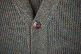 New RRL Ralph Lauren Vintage 100% Cashmere Green Cardigan Men's M Medium